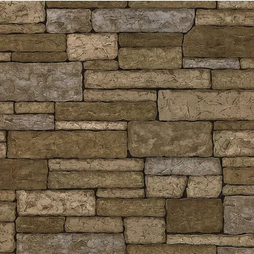 Clayton Neutral Stone Texture Wallpaper Sidewall Chesapeake TLL41391