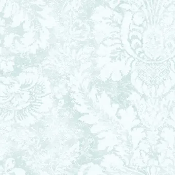 AB42420 Valentine Damask Wallpaper Teal Abby Rose 3 Norwall Wallcovering