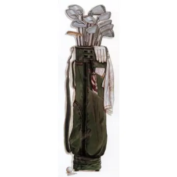 Golf Bag Wall Mural AC2998M
