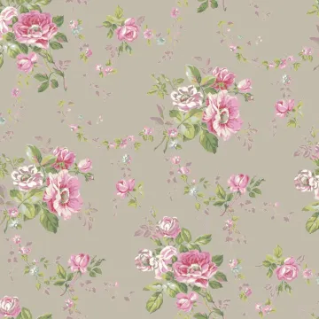 Ashford House Blooms Victorian Garden Wallpaper