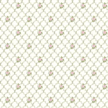Ashford House Blooms Victorian Garden Toss Wallpaper