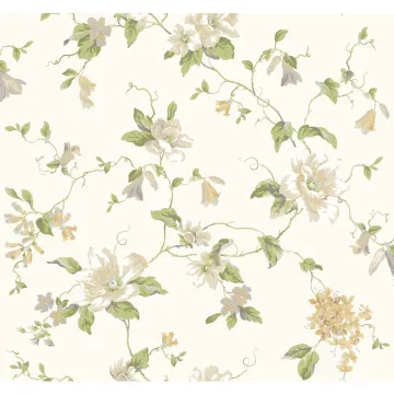 Ashford House Blooms Magnolia Wallpaper