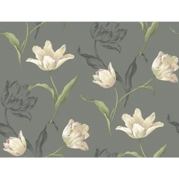 Ashford House Blooms Tulip Wallpaper