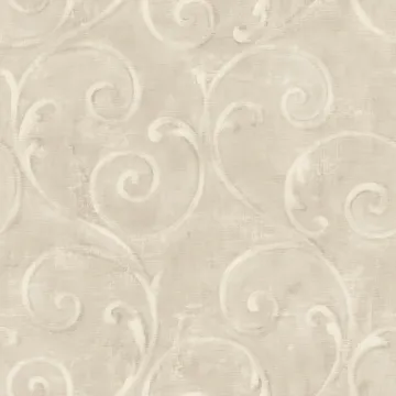 American Classics Textured Scroll Wallpaper
