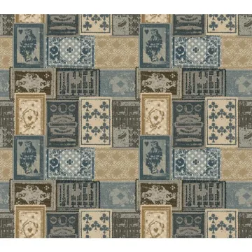 American Classics Eclectic Patchwork Wallpaper