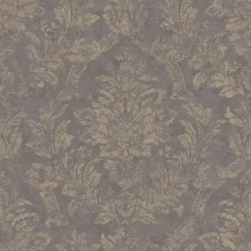 American Classics Distressed Damask Wallpaper