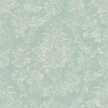 American Classics Distressed Damask Wallpaper