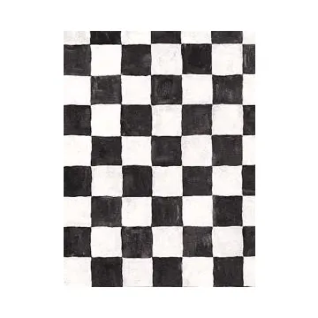 Black/White Check Wallpaper