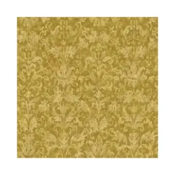 Gold Distressed Damask Wallpaper