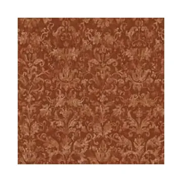 Burgundy Distressed Damask Wallpaper