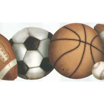 Die Cut Sports Wallpaper Border AKA BT2892B