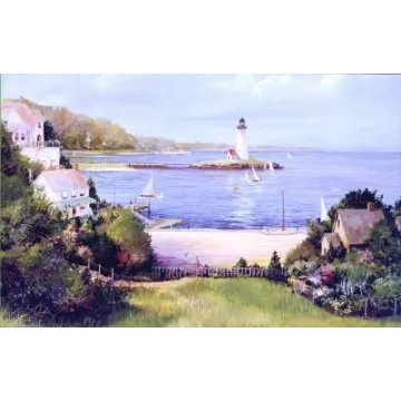 Lighthouse Cove Wallpaper Mural- only 1