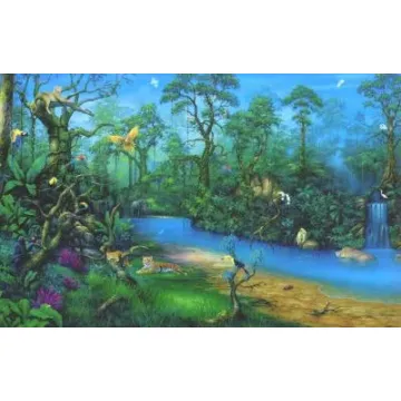 Jungle Dreams Wall Mural For Children