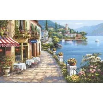 Overlook Cafe Wallpaper Mural