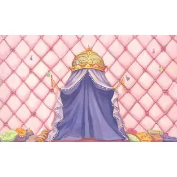 Pink Princess Canopy Wallpaper Mural- only 2