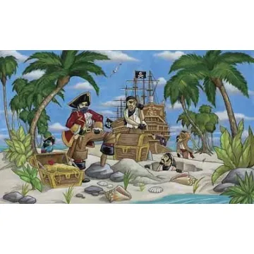 Pirate Treasurer Wallpaper Mural- only 1
