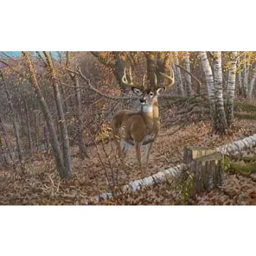 The Great Eight Deer Wallpaper Mural