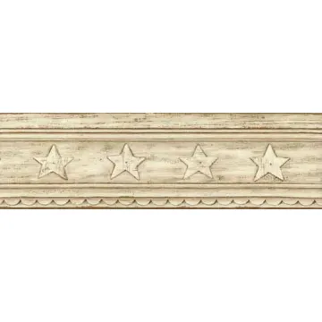 Rustic Star Wallpaper Border