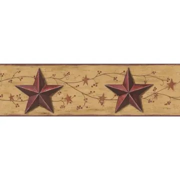 Hearts & Crafts Iii Barn Star & Vine Border