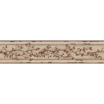 Hearts & Crafts Iii Berry Vine Border