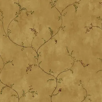 Small Vine with Berries Wall Paper