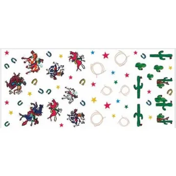 Ride em Cowboy Peel and Stick Appliques