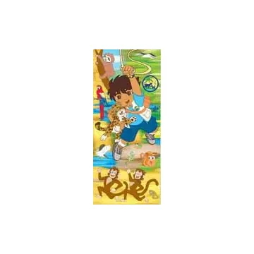Go Diego Peel and Stick Jumbo Mural 01704