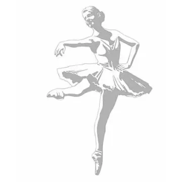 Ballerina Sudden Shadows Mural