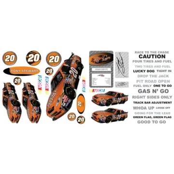 NASCAR Tony Stewart Wallpaper Appliques