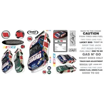 NASCAR Dale Earnhardt Jr. Wall Appliques 02007