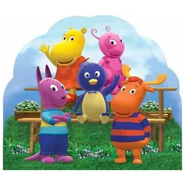 Nick Jrs Backyardigans Headboard Wall Mural