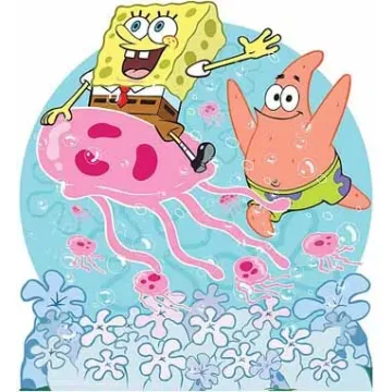 SpongeBob Bubbles Wallpaper Headboard Mural- 2 murals left