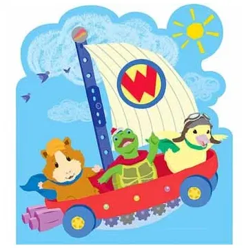 Wonder Pets Nick Jr. Headboard Mural