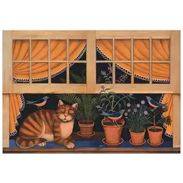 Cat Nap Wall Mural - 1 left