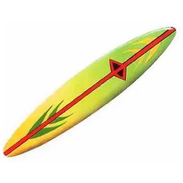 Yellow Surfboard Wall Mural - 1 Left
