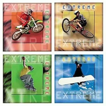Extreme Sport Self Stick Wall Art - Walls My Way