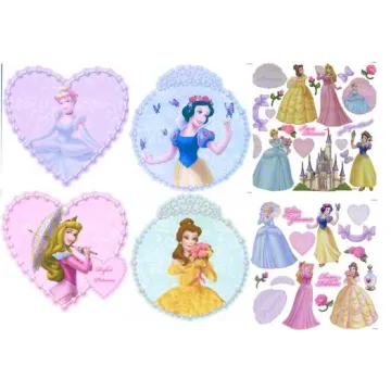 Disney Princess Self Stick Art Decorating Kit - Imperial Walls My Way