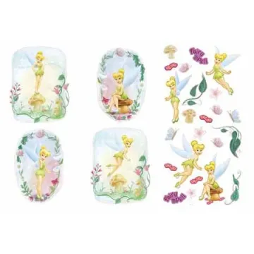Disney Tinkerbell Self Stick Decal Sticker Kit - Imperial
