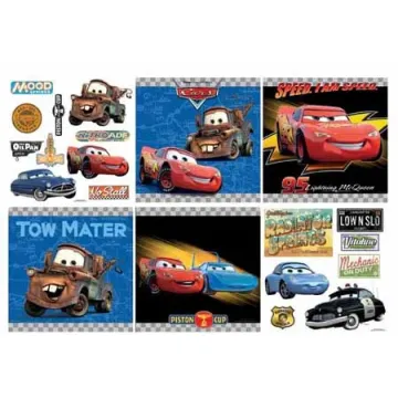 Disneys Blue Cars Victory Lane Cutouts