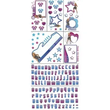 Hannah Montana Photo Frame Appliques