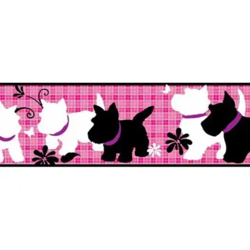 Pupsy Daisy Peel and Stick Border