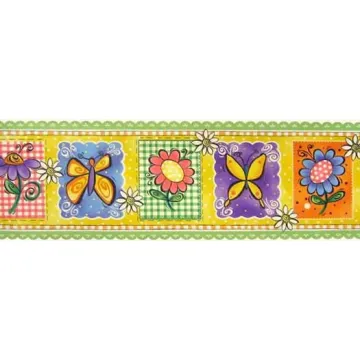 Garden Patch Wallpaper Border