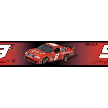 NASCAR Kasey Kahne #9 Budweiser Self Adhesive Wallpaper Border