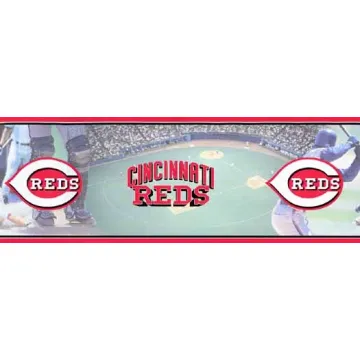 Cincinnati Reds Wallpaper Border