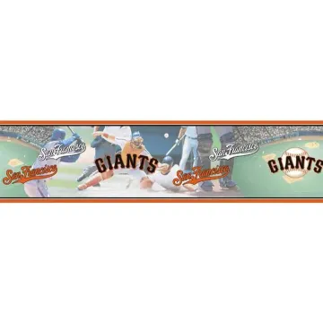 San Francisco Giant Wallpaper Border