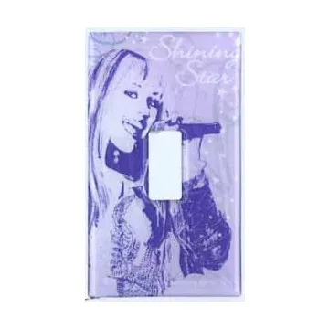 Hannah Montana Purple Toggle Light Switchplate Cover - 88261