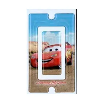 Disneys Car Lightning Rocker Light Switchplate Cover 88271
