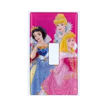 Disneys Princess Light Toggle Switchplate Cu