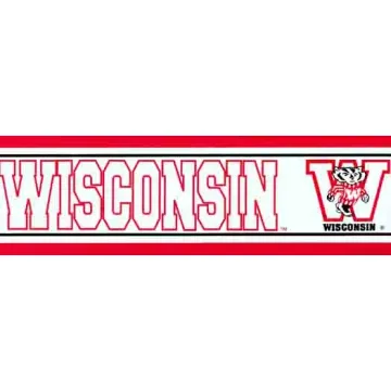 University of Wisconsin Wall Paper Border B7343
