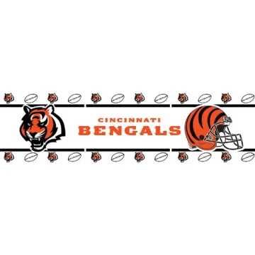 NFL Cinncinnati Bengals Peel and Stick Wallpape